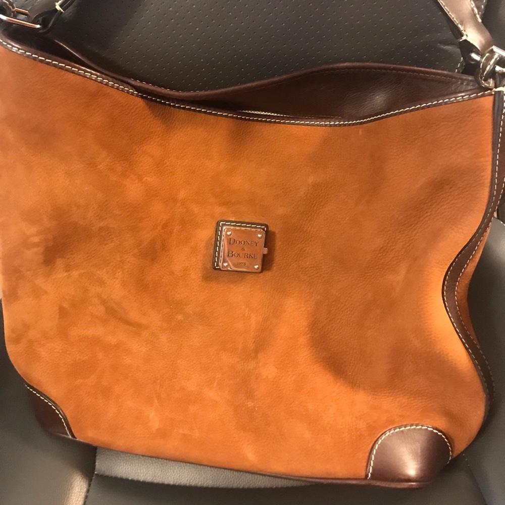 Dooney and Bourke Suede Satchel